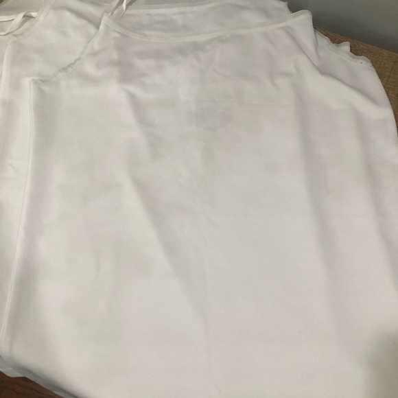 Ann Taylor Camis (4) - 3 White, 1 Cream Size M - Picture 4 of 16